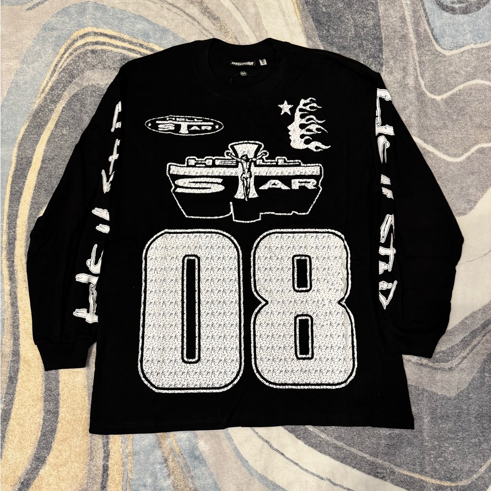 Hellstar Path to Paradise 08 Black Longsleeve Shirt Men’s Size Medium or Large